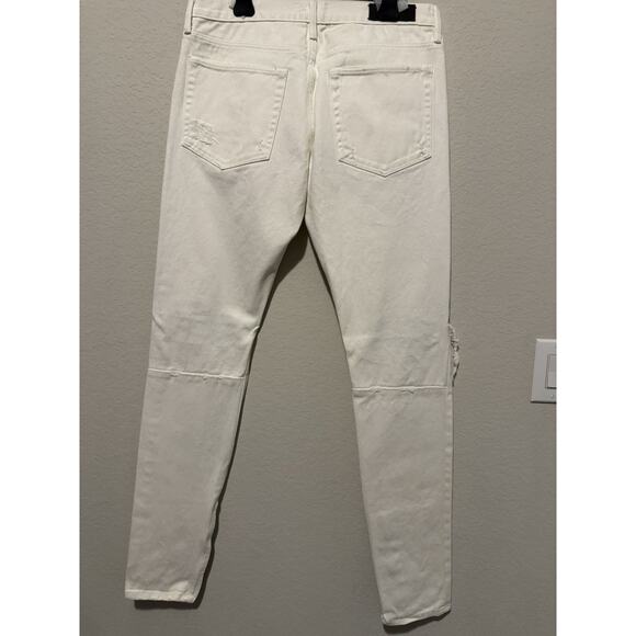 EUC Fear of God Fourth Collection White Skinny Jeans - Picture 9 of 16